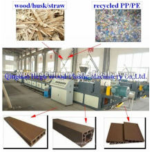 Máquina de plástico de madeira, boa formulação, boa tecnologia Máquina WPC